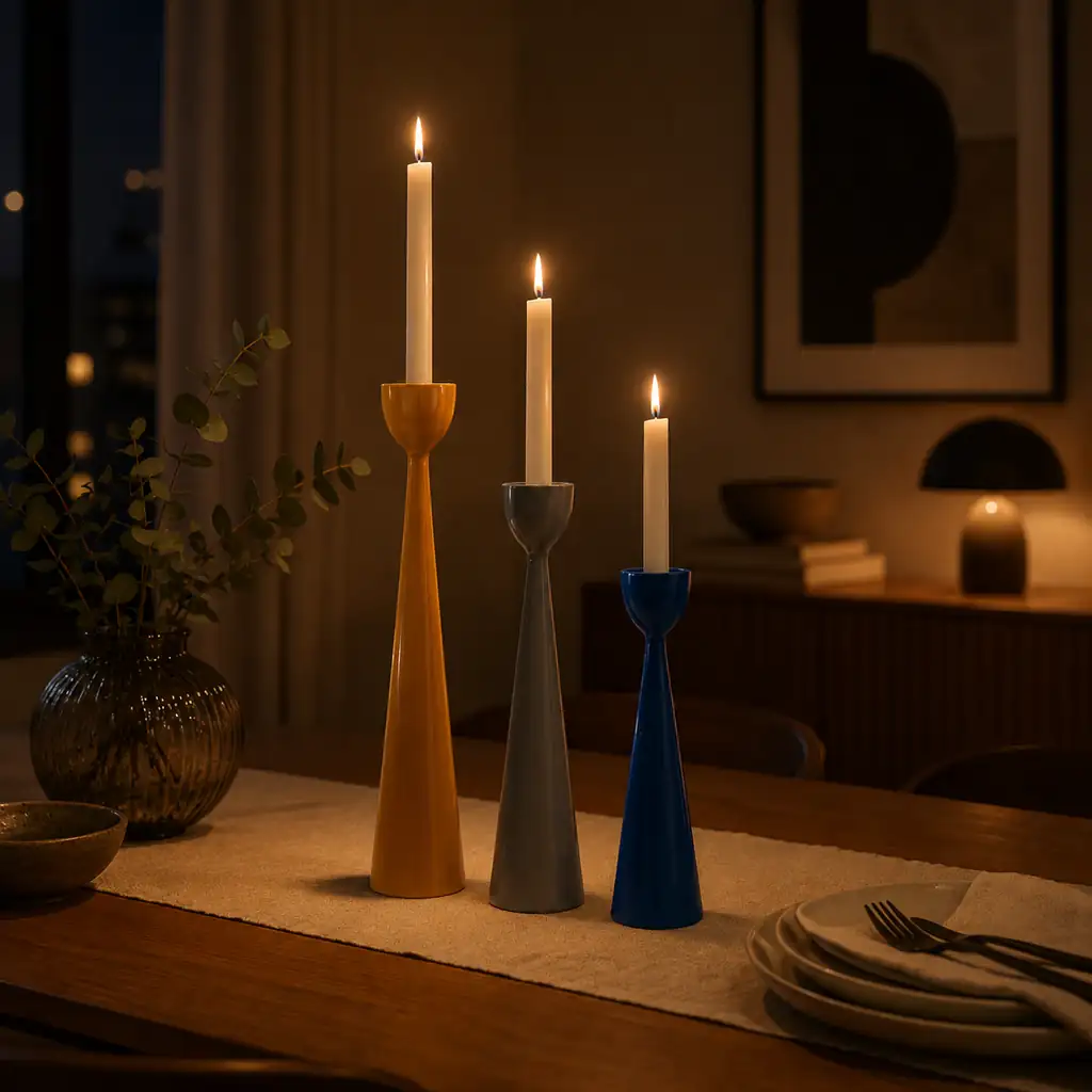 Candle Holder Set handmade by NUA Creations