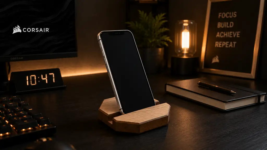 Phone Holder handmade by NUA Creations
