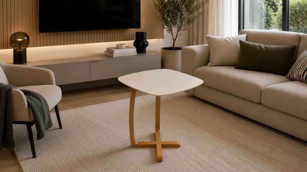 Side Table handmade by NUA Creations